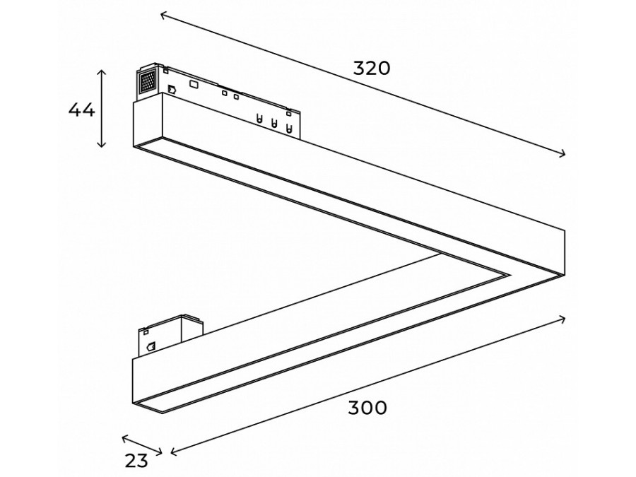 Встраиваемый светильник Hesby Lighting ElDeko HSBL_0235