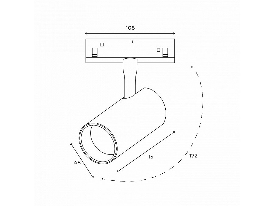 Светильник на штанге Hesby Lighting ElDeko 0076