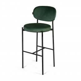 Стул барный Mason, бархат зеленый 19