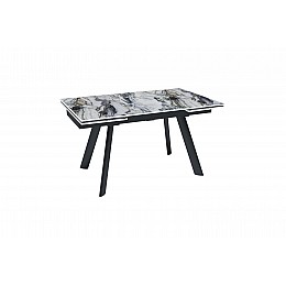 Стол раскладной Stone (120+30+30), керамика глянцевая Cold Jade