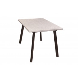 Стол TEO раскладной (140+50), цемент светлый