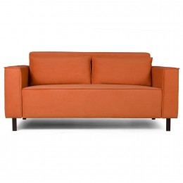 Клаб диван-кровать прямой, велюр Frost fox