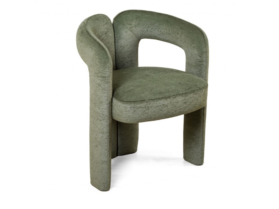 Полукресло Angie, микромех Plush green