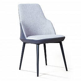 Стул Frank, рогожка комби серый