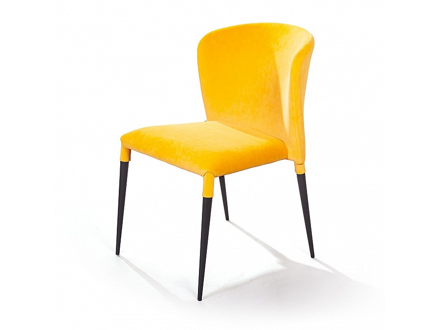 Стул Albert в шортиках, горчичный