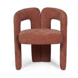 Полукресло Angie, шенилл Reef coral