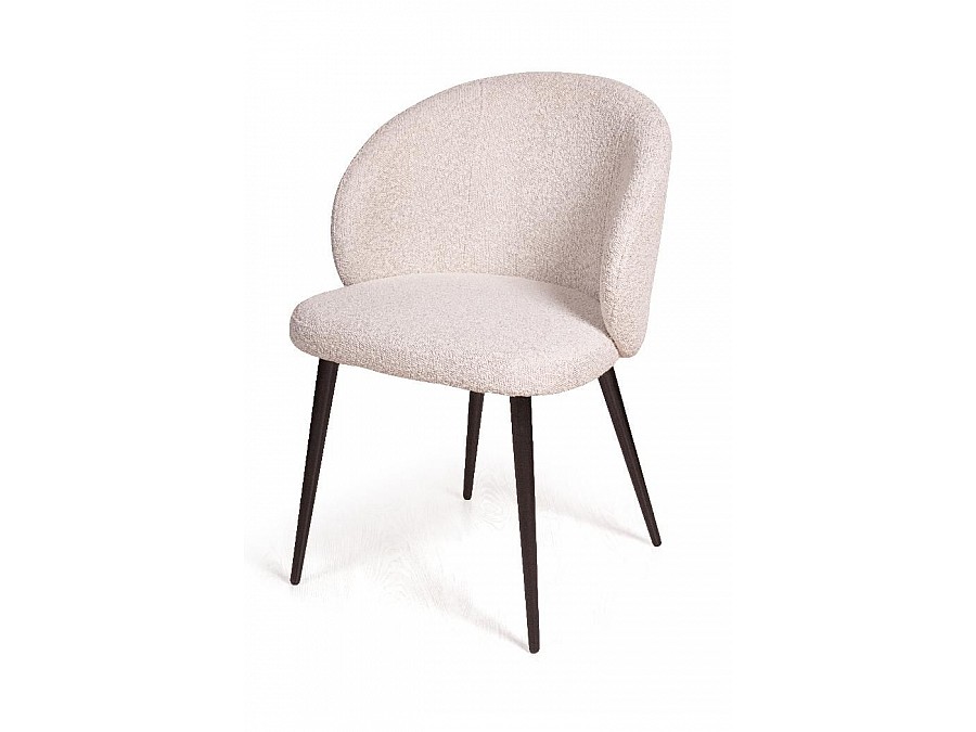 Стул Vito, букле белый / опора конус