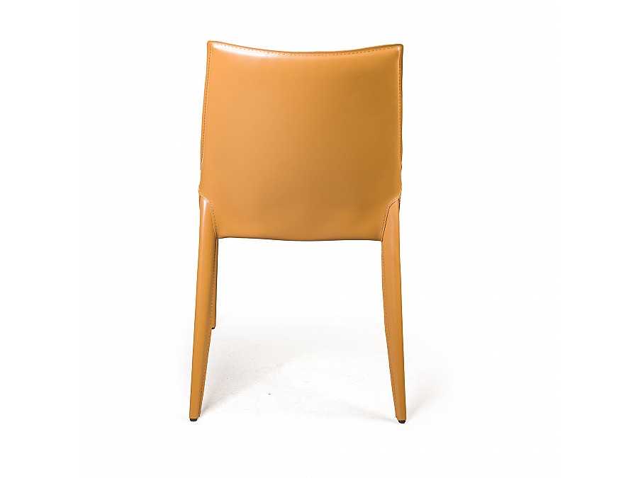 Стул David, кожа camel