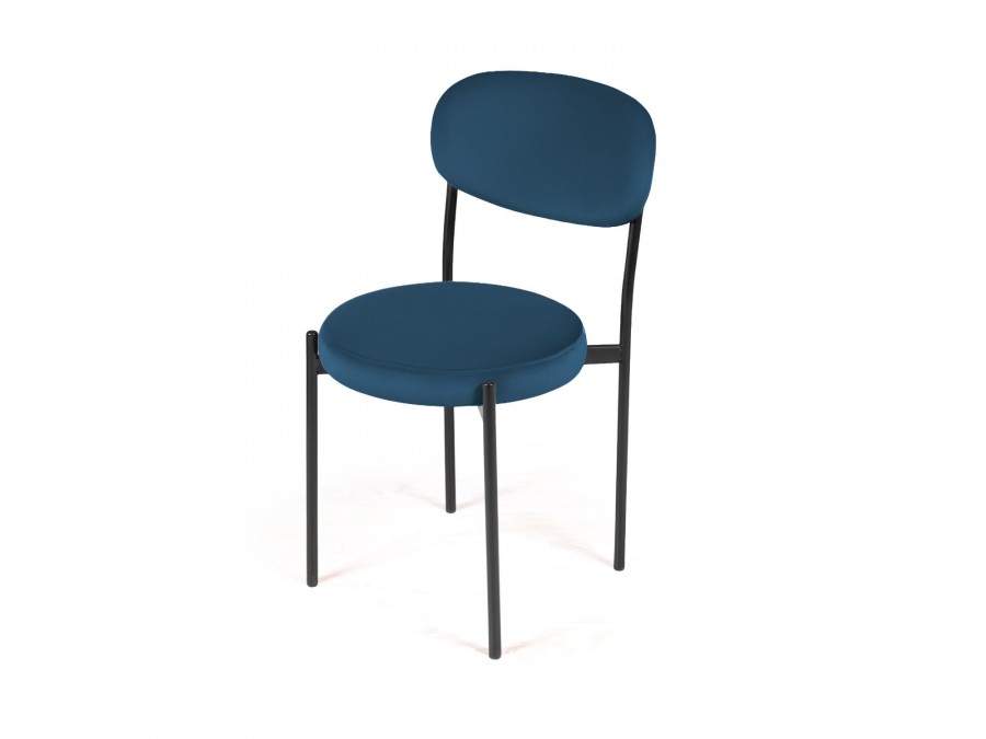 Стул Mason, бархат синий 29