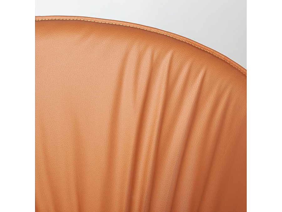Полукресло Sofia, экокожа soft-touch, терракот