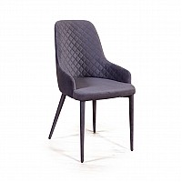 Стул Douglas ромб, бархат серый 27