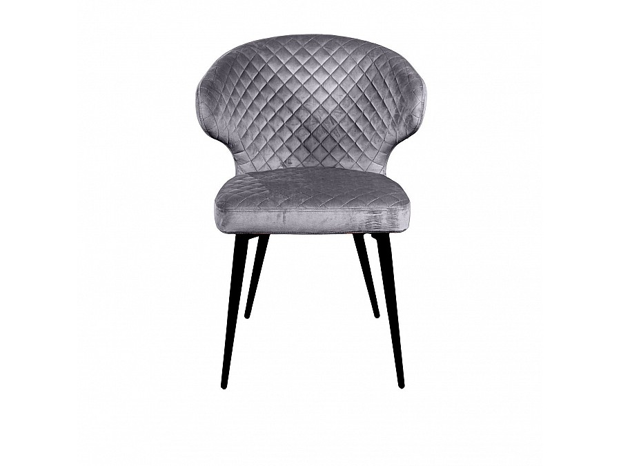 Стул Richard, бархат серый 27