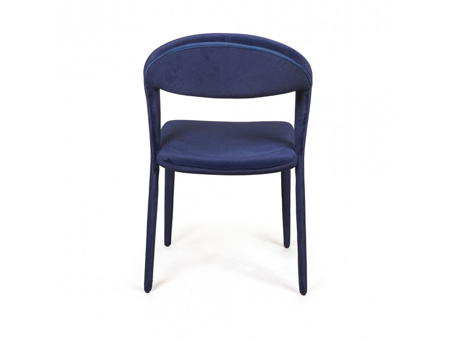 Стул Asti, бархат синий