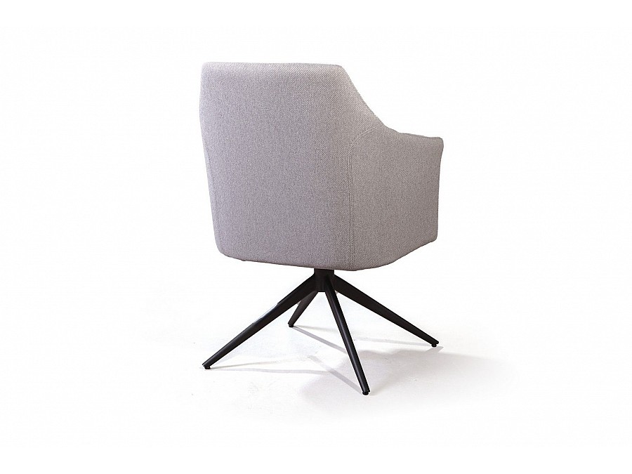 Стул Ben с подлокотниками, светло-серый