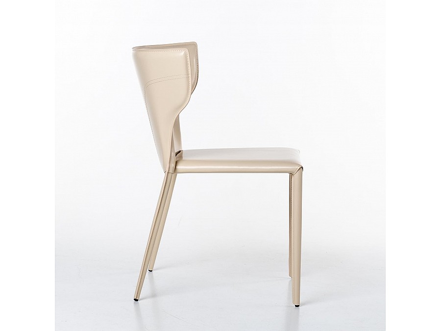 Стул Austin, кожа бежевый