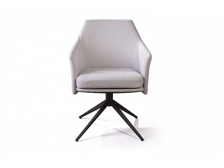 Стул Ben с подлокотниками, светло-серый