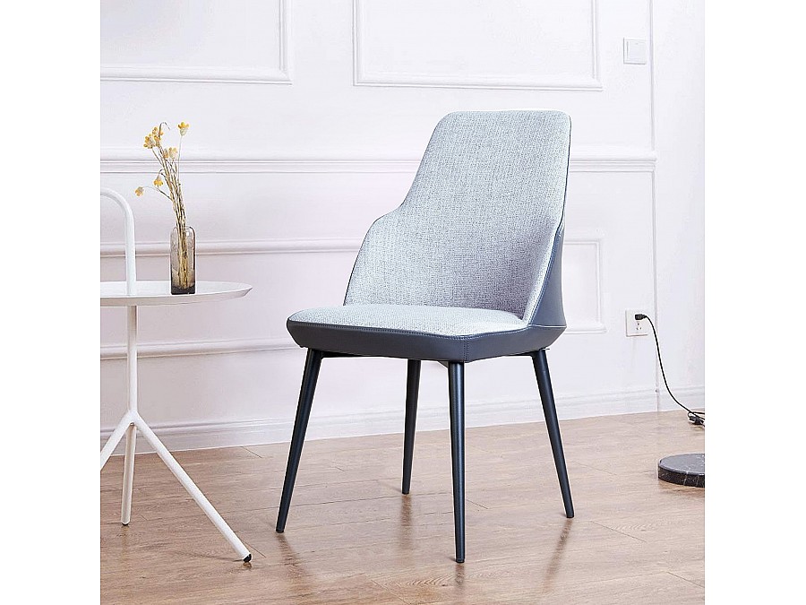 Стул Frank, рогожка комби серый