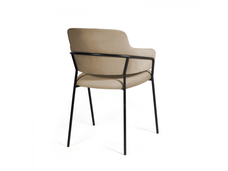 Стул Breeze, бархат бежевый 5