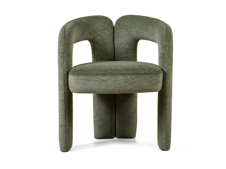 Полукресло Angie, микромех Plush green