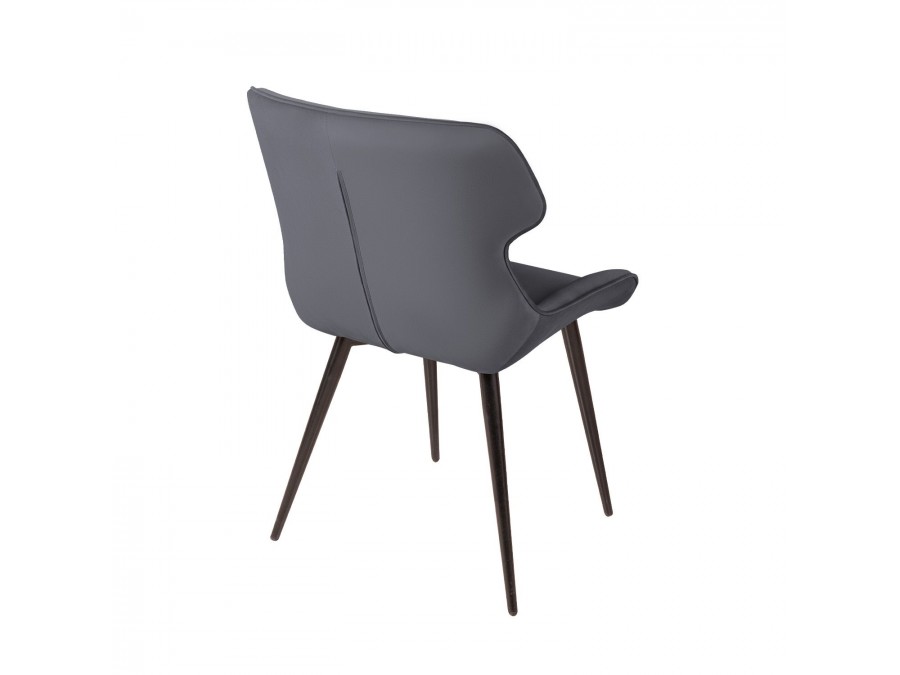 Стул Henry, бархат серый 27