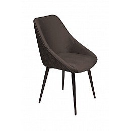 Стул Neo ромб бархат антрацит 14/опора конус