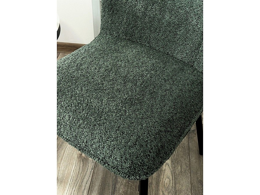 Стул Commo, букле зеленый
