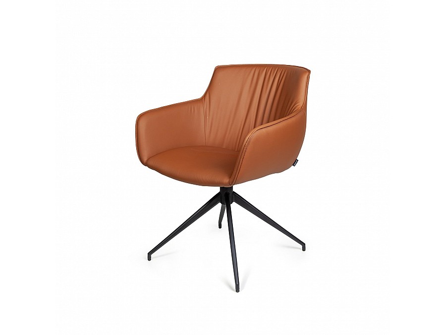 Полукресло Sofia, экокожа soft-touch, терракот