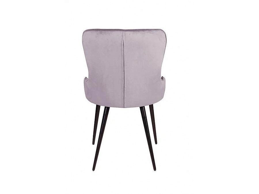 Стул Leonardo, бархат светло-серый 26