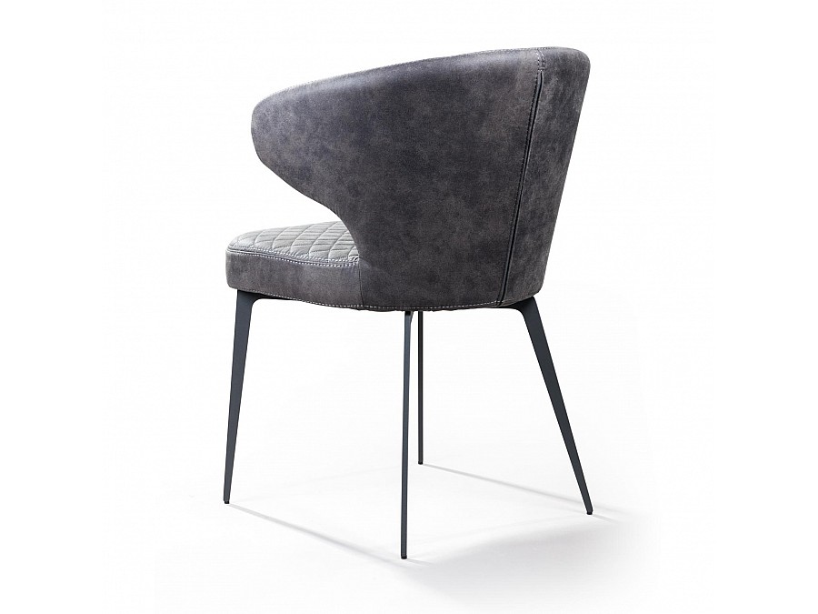 Стул Richard,замша серый