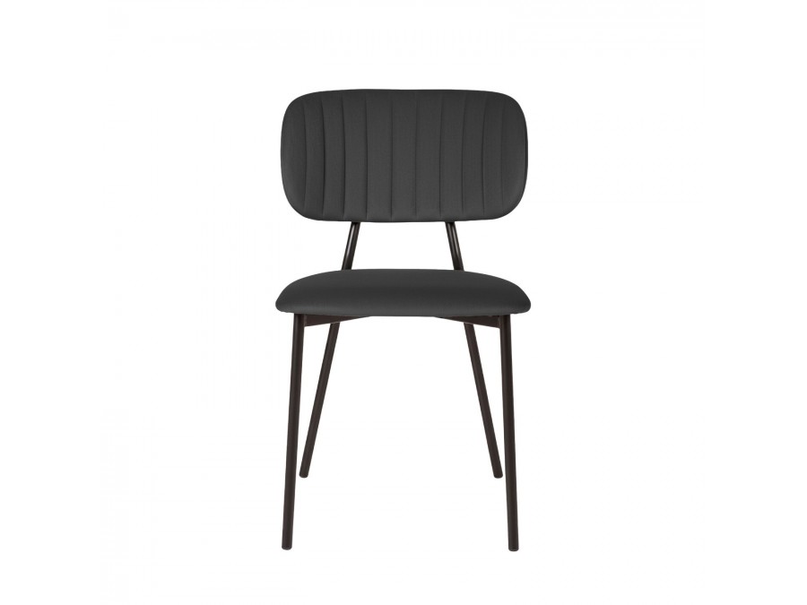 Стул Frost, бархат антрацит 14