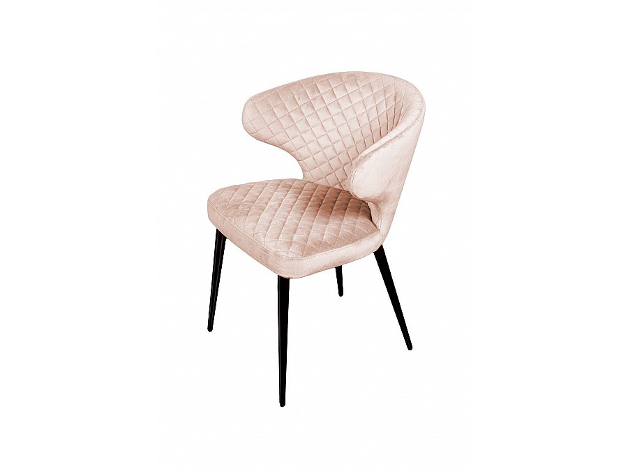 Стул Richard ромб, бархат светло-бежевый 2