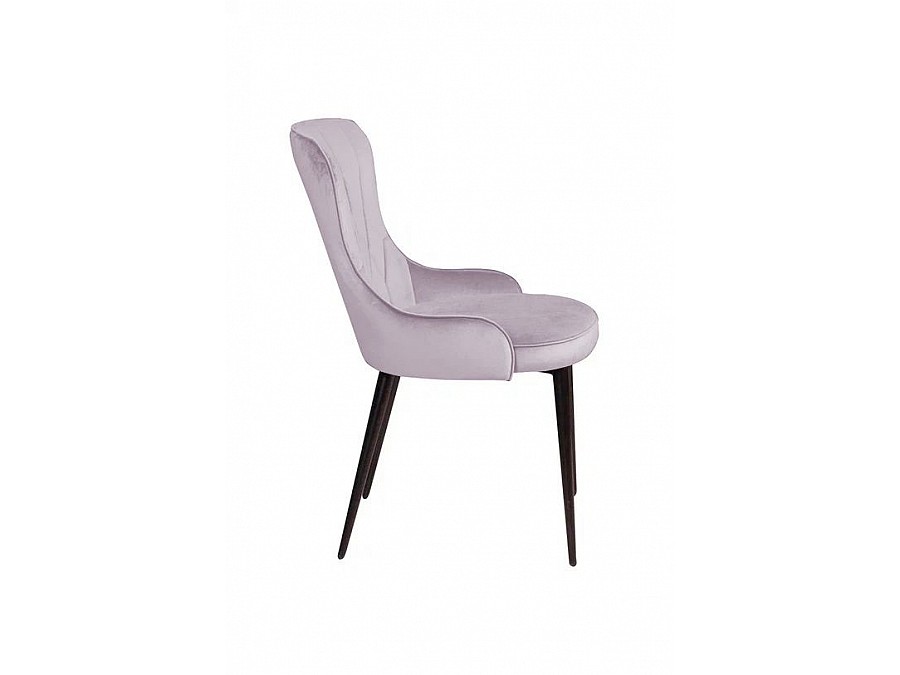 Стул Leonardo, бархат светло-серый 26