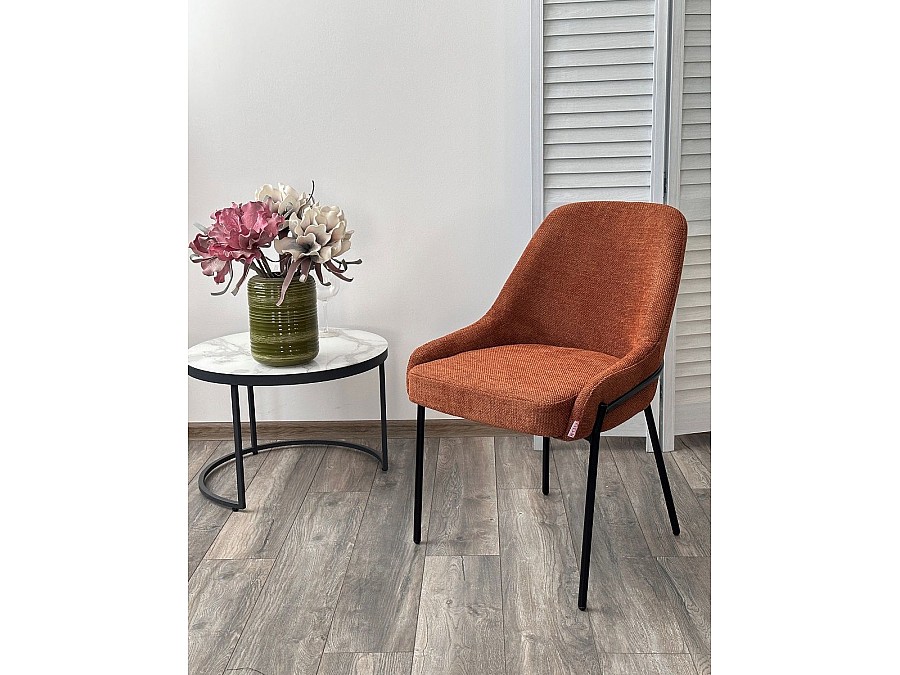 Стул Gabi, рогожка оранжевый