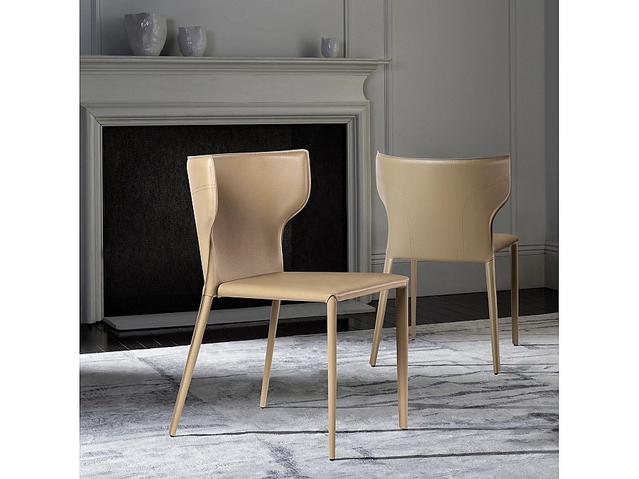 Стул Austin, кожа нуга