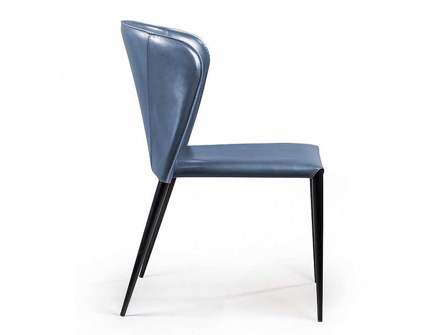Стул Albert, кожа антрацит