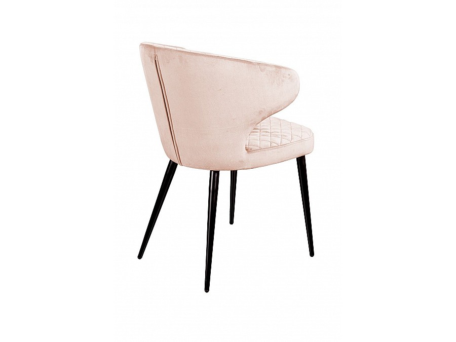 Стул Richard ромб, бархат светло-бежевый 2