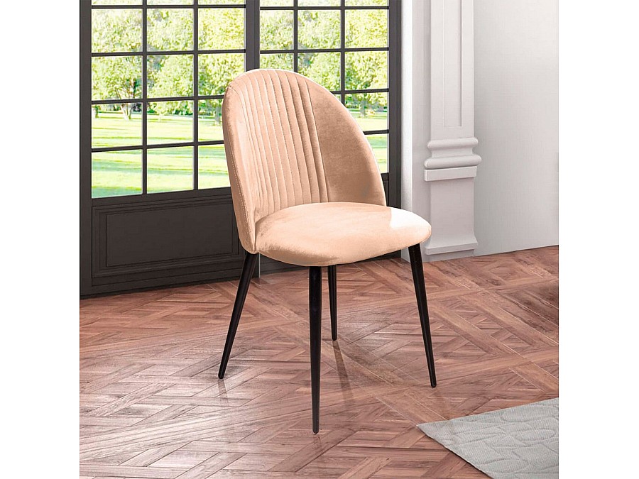Стул Franco, бархат бежевый 5