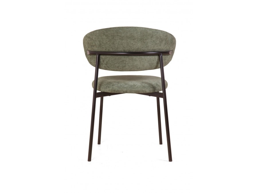 Стул Adele, шенилл Puffy green