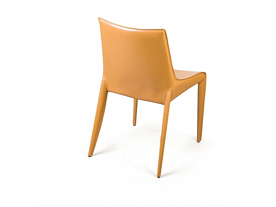 Стул David, кожа camel