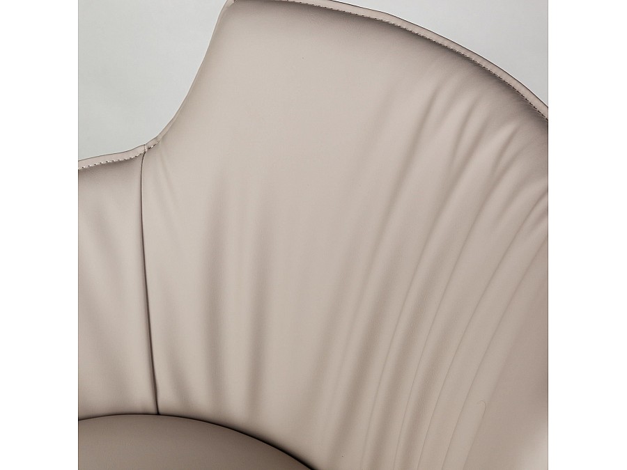 Полукресло Sofia, экокожа soft-touch, серый