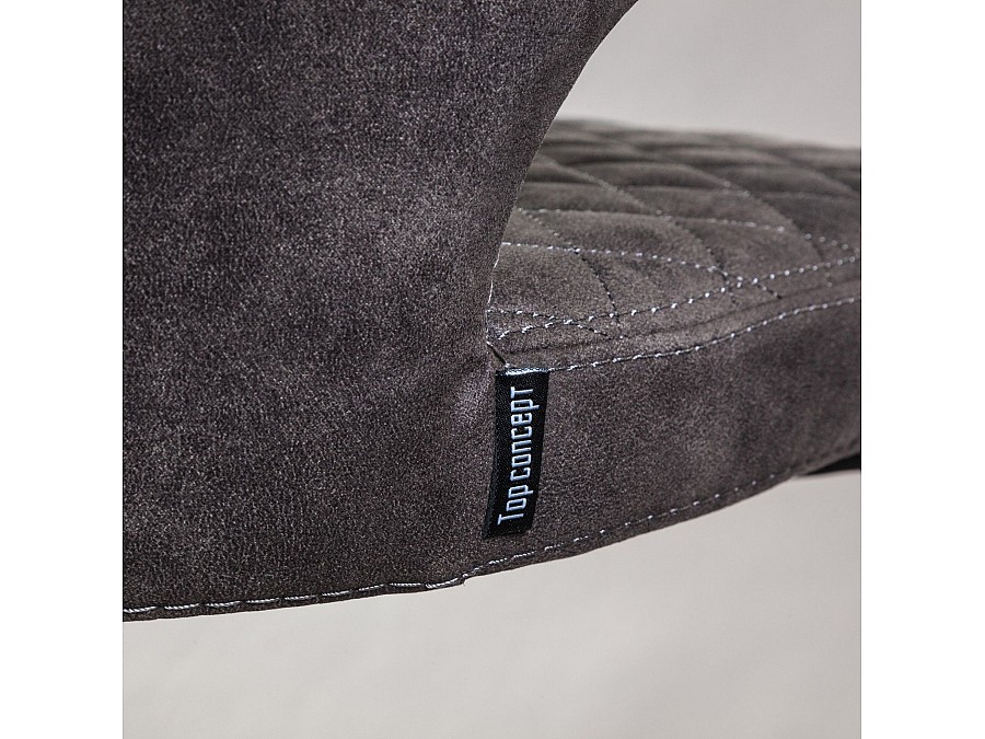 Стул Richard,замша серый