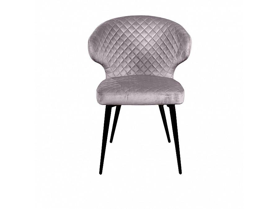 Стул Richard, бархат светло-серый 26