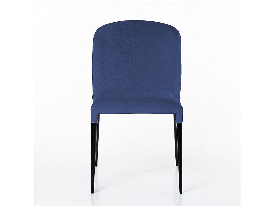 Стул Albert (Альберт), бархат синий 29