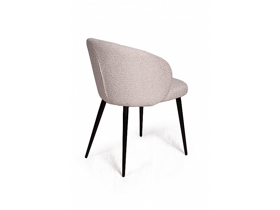 Стул Vito, букле белый / опора конус