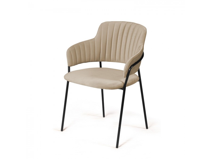 Стул Breeze, бархат бежевый 5