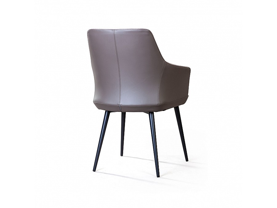 Стул с подлокотниками Frank, рогожка комби бежевый