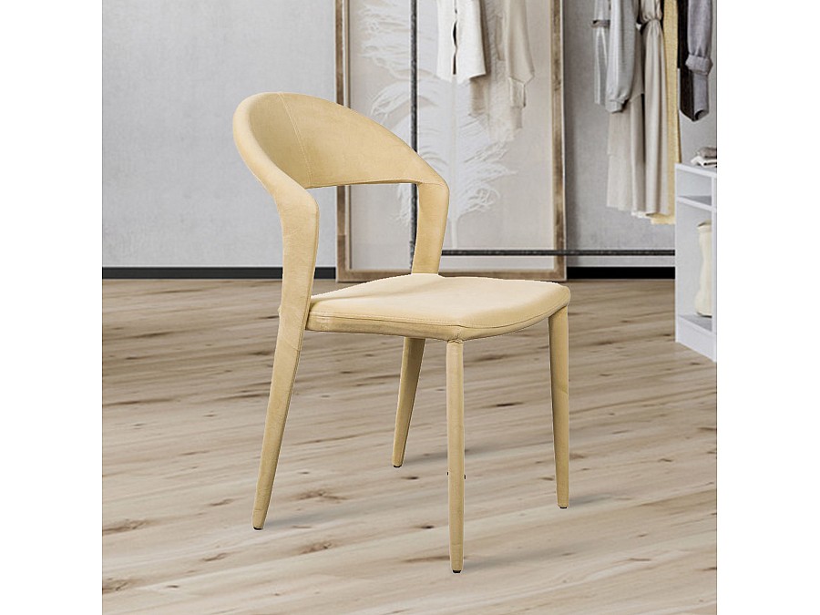 Стул Asti, бархат спелая дыня