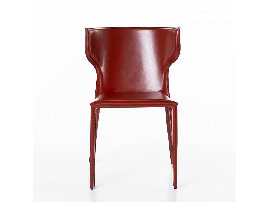 Стул Austin, кожа ретро-красный