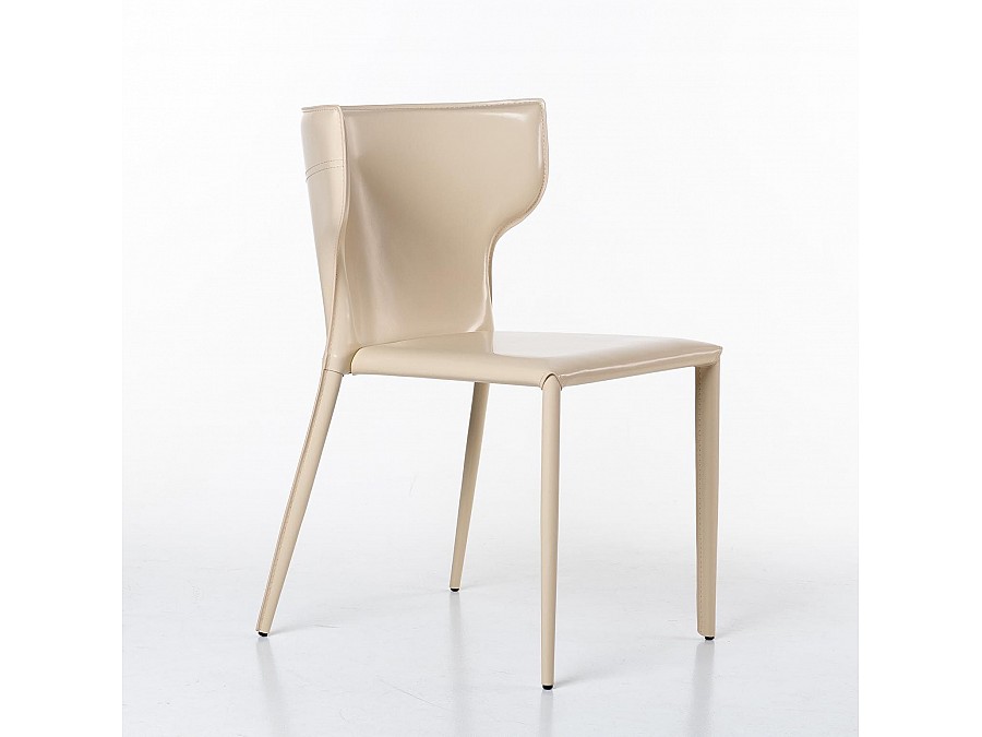 Стул Austin, кожа бежевый