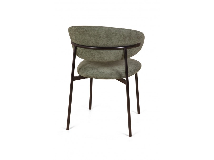 Стул Adele, шенилл Puffy green